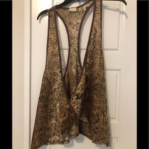 Daytrip lace vest flyaway from the buckle size L